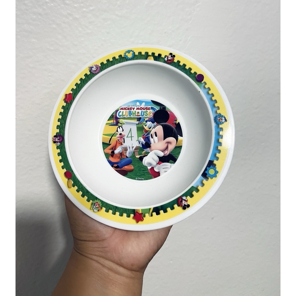 Disney Mickey Mouse Clubhouse Melamine Bowl by Zak Y2K Vtg